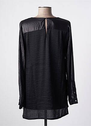 Tunique manches longues col rond noir VOODOO femme