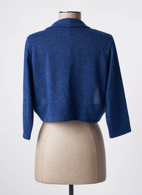 Boléro bleu ELEONORA AMADEI pour femme