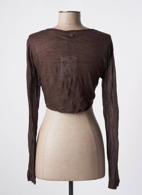 Boléro marron LE PETIT BAIGNEUR pour femme