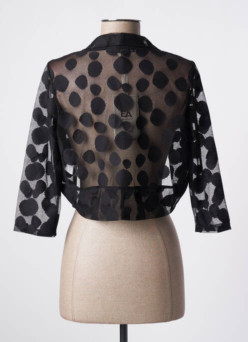 Boléro noir ELEONORA AMADEI pour femme