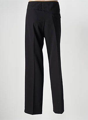 Pantalon droit taille normale taille normale noir VOODOO femme