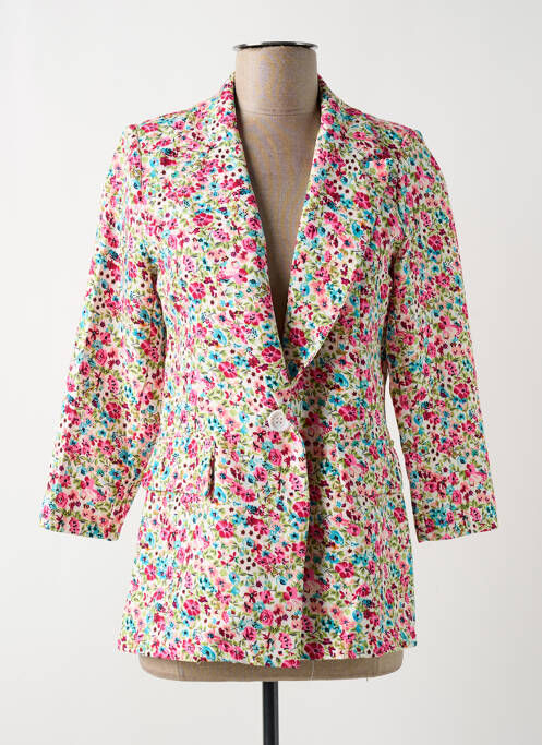 Blazer fausses poches rose MADISON femme
