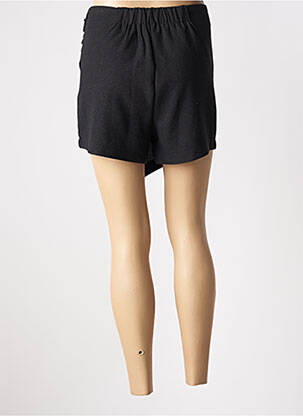 Jupe short taille haute noir SEASON femme