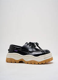 Baskets matière lisse bout rond noir EYTYS unisexe