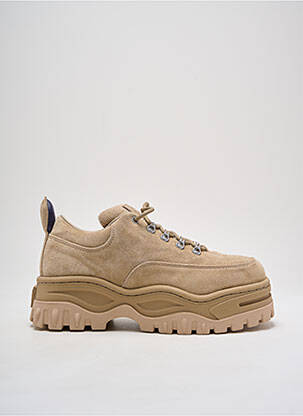 Baskets nubuck bout rond beige EYTYS unisexe