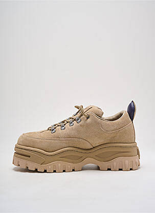 Baskets nubuck bout rond beige EYTYS unisexe