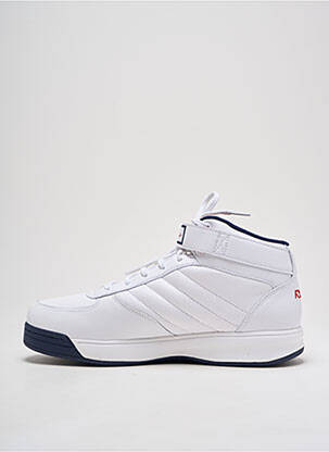 Baskets tissage satiné bout rond blanc REEBOK homme