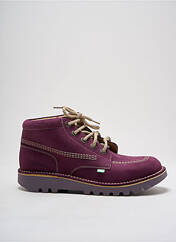 Baskets violet KICKERS pour femme seconde vue