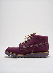 Baskets violet KICKERS pour femme seconde vue