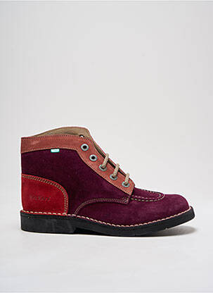 Bottines/Boots violet KICKERS pour femme