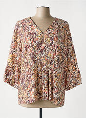 Blouse marron JULIE GUERLANDE pour femme seconde vue