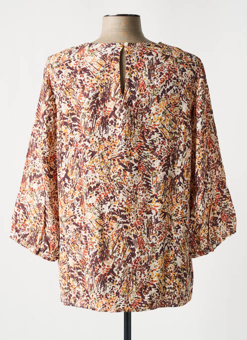 Blouse marron JULIE GUERLANDE pour femme