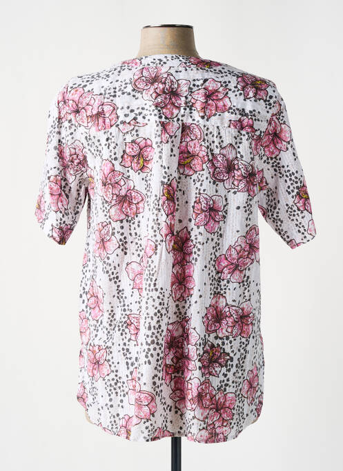 Blouse rose CISO pour femme