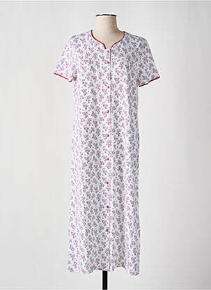 Chemise de nuit imprimé fleurs rose PEIGNORA femme