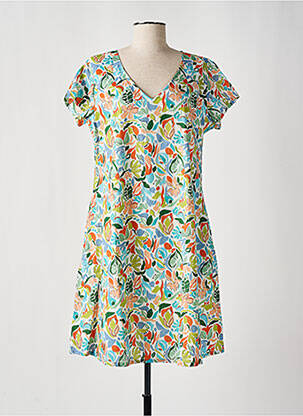 Robe mi-longue orange AGATHE & LOUISE pour femme
