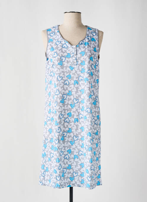 Chemise de nuit bleu PEIGNORA pour femme