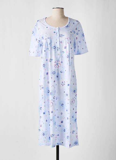 Chemise de nuit bleu RINGELLA pour femme