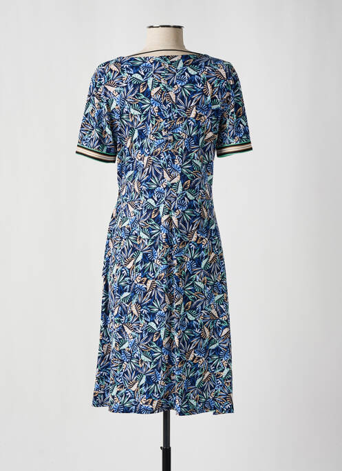 Robe mi-longue bleu GEVANA pour femme