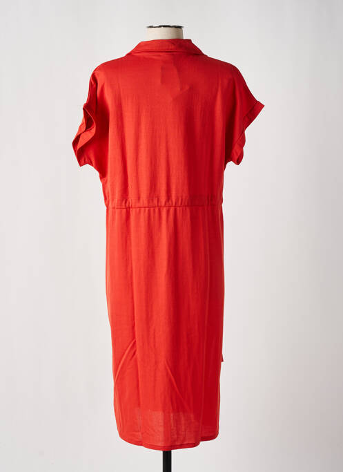 Robe mi-longue orange WNT COLLECTION femme