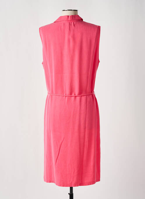 Robe mi-longue rose COMME ÇA pour femme