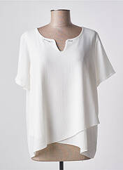 Blouse blanc I.ODENA pour femme seconde vue