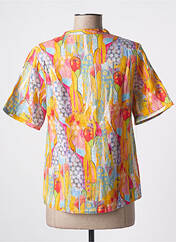 Blouse orange SO SWEET pour femme seconde vue