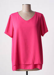 Blouse rose I.ODENA pour femme seconde vue