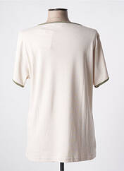 T-shirt beige I.ODENA pour femme seconde vue