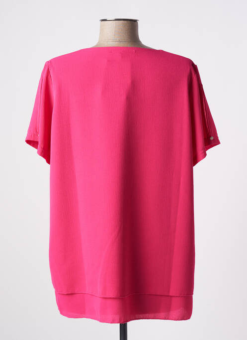 Blouse rose I.ODENA pour femme