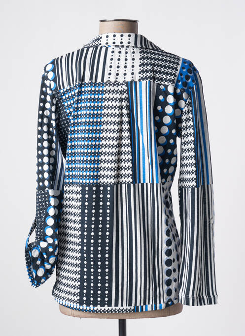 Chemisier bleu CONCEPT K pour femme