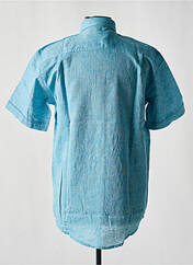 Chemise manches courtes bleu EASY LINE pour homme seconde vue