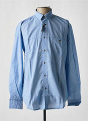 Chemise manches longues bleu EASY LINE pour homme seconde vue