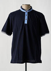 Polo bleu EASY LINE pour homme seconde vue