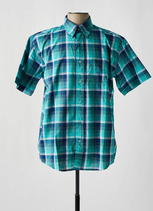 Chemise manches courtes bleu EASY LINE pour homme