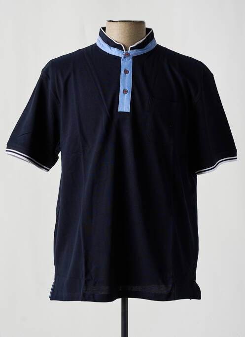Polo bleu EASY LINE pour homme
