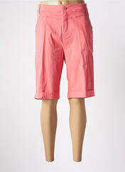 Bermuda orange QUATRE VINGT JOURS pour femme seconde vue