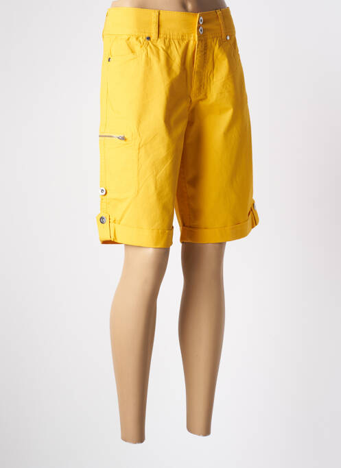 Bermuda jaune JENSEN pour femme