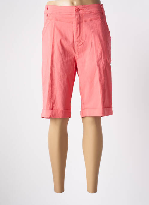 Bermuda orange QUATRE VINGT JOURS pour femme