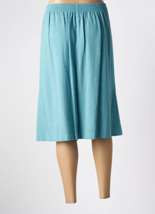 Jupe mi-longue bleu GEVANA pour femme