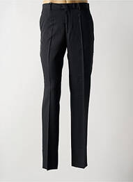Pantalon chino fermeture zippée sous rabat boutonné taille normale gris PIERRE D'ARLANC femme