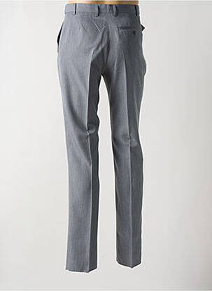 Pantalon chino fermeture zippée sous rabat boutonné taille normale gris fonce PIERRE D'ARLANC femme