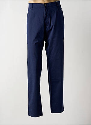 Pantalon droit bleu HATTRIC pour homme