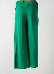 Pantalon large vert SCORZZO pour femme seconde vue