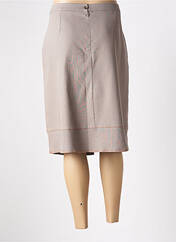 Jupe mi-longue marron LYSA KARA pour femme seconde vue