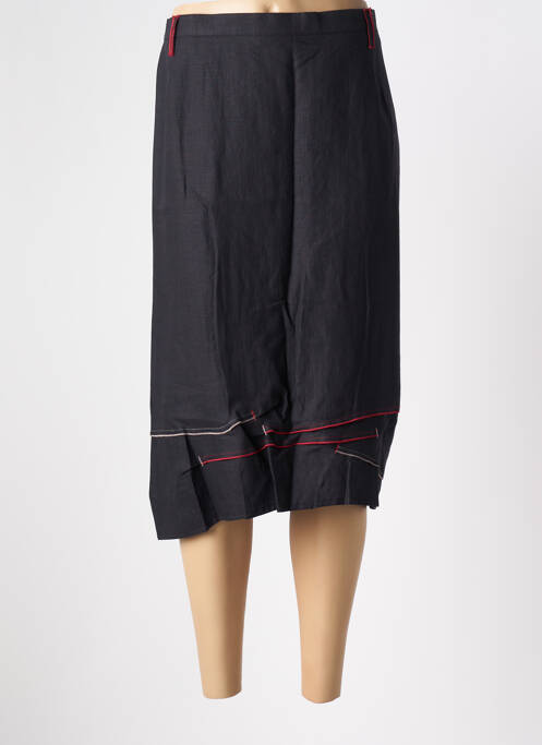 Jupe mi-longue noir JEAN GABRIEL pour femme