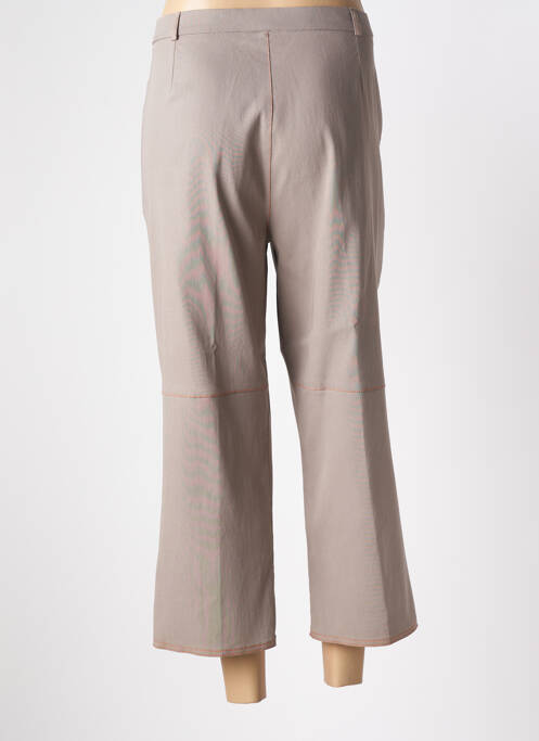 Pantacourt marron LYSA KARA pour femme