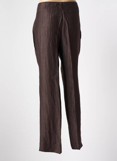 Pantalon droit marron BARBARA LEBEK pour femme