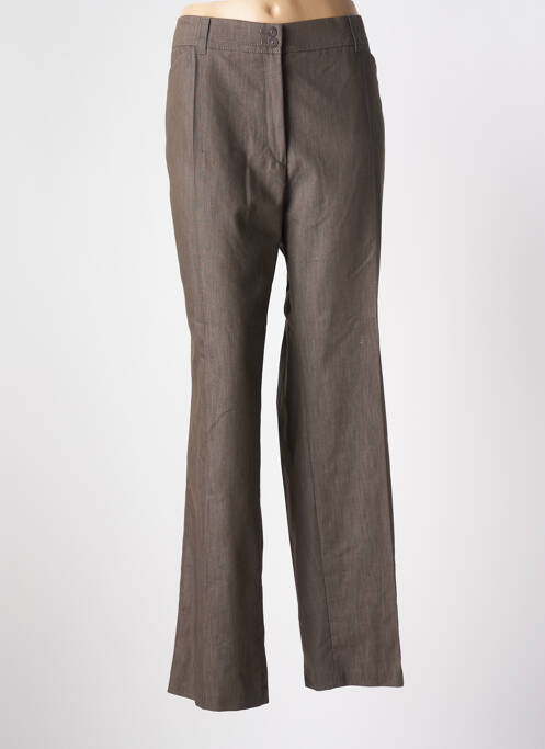 Pantalon droit marron BARBARA LEBEK pour femme
