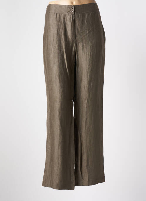 Pantalon droit vert BARBARA LEBEK pour femme