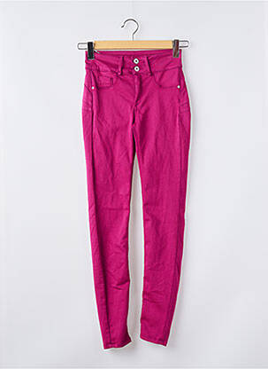 Pantalon slim stretch taille normale rose ONE SIZE FILTS ALL femme